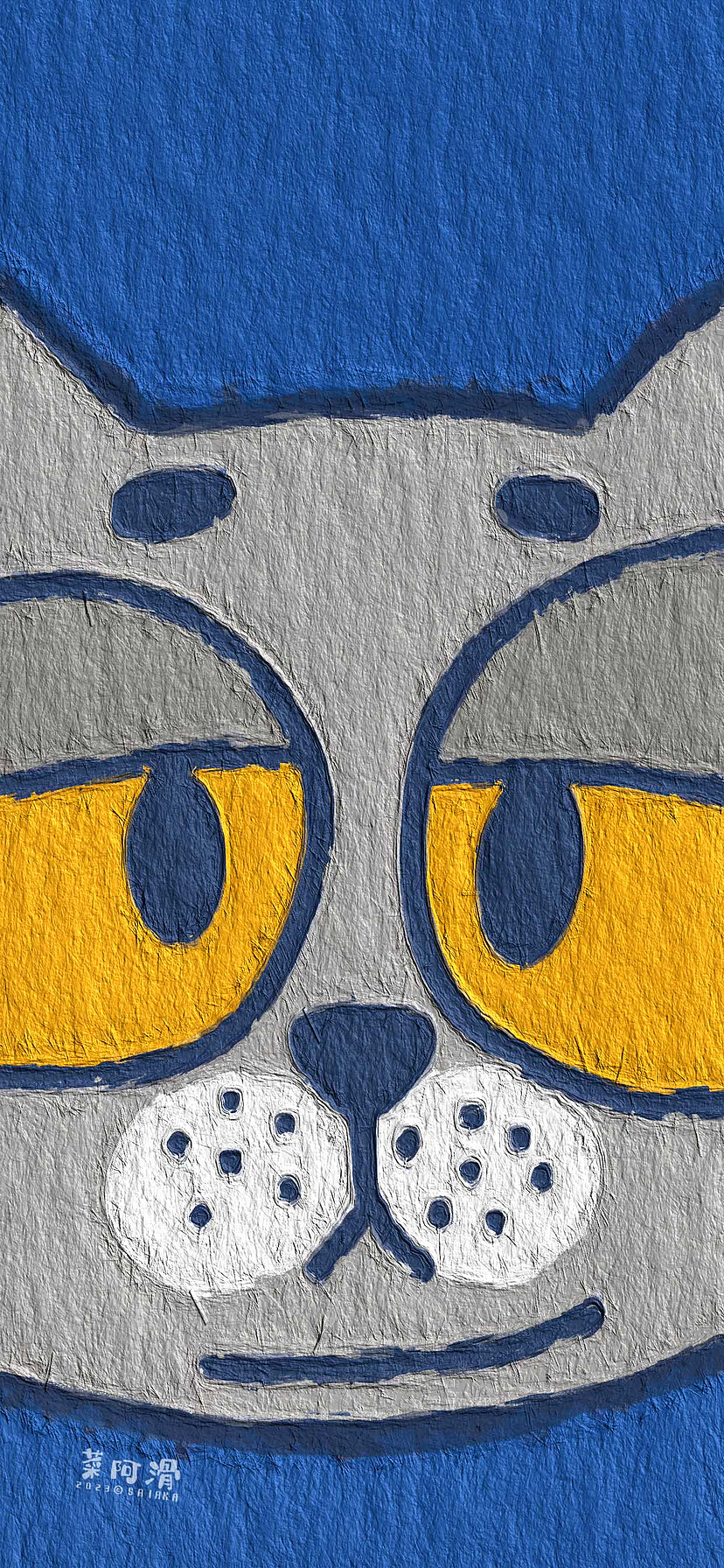 一个高兴又画一套简单的油画风小涂鸦嘿嘿！（图ZMzM5MDM1NzAw） - 闪屏/壁纸 - 站酷设计师菜阿滑原创素材 - 站酷ZCOOL