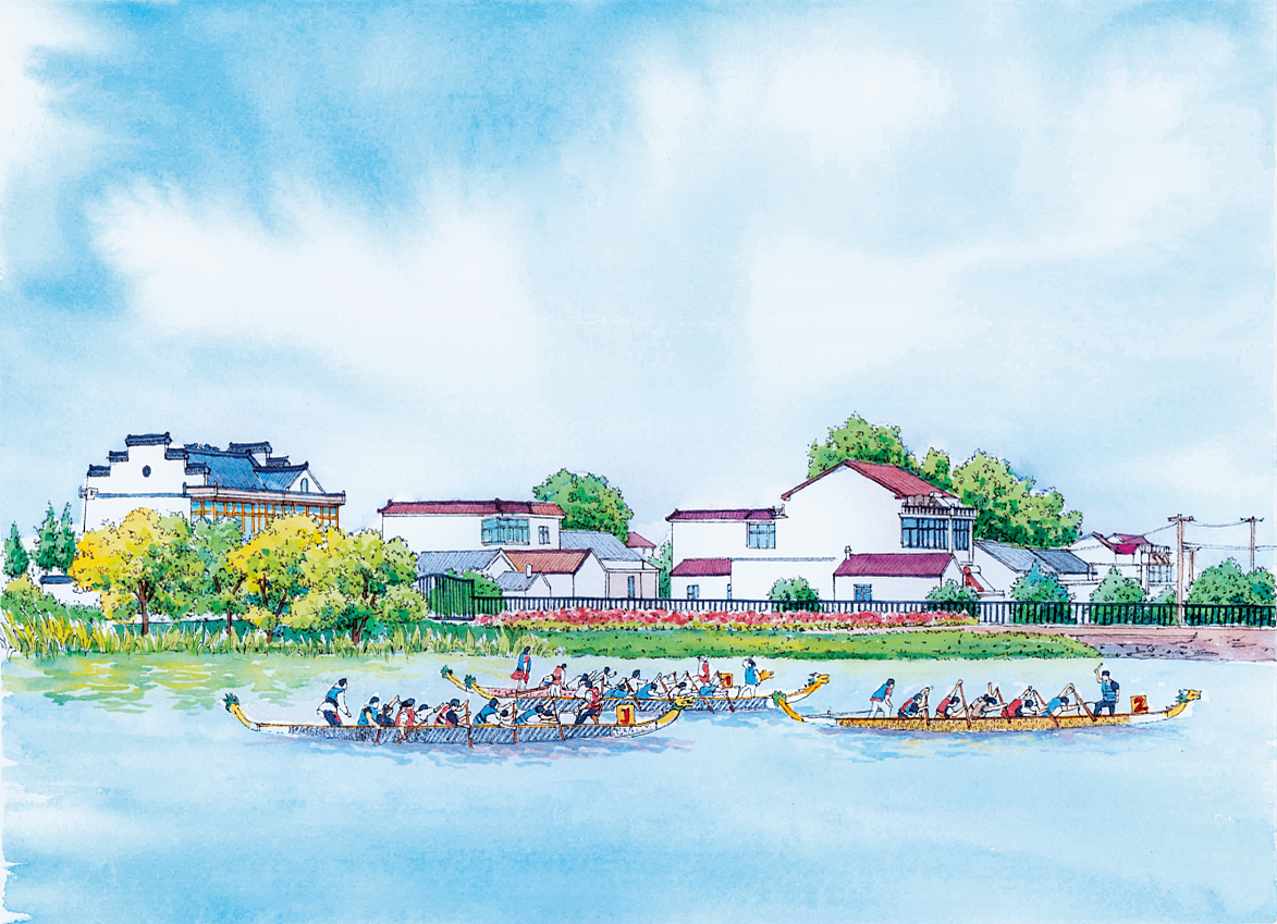 连云港灌云水彩作品（图ZMjY3MDI0Mzgw） - 商业插画 - 站酷设计师鹿瑶文创原创素材 - 站酷ZCOOL