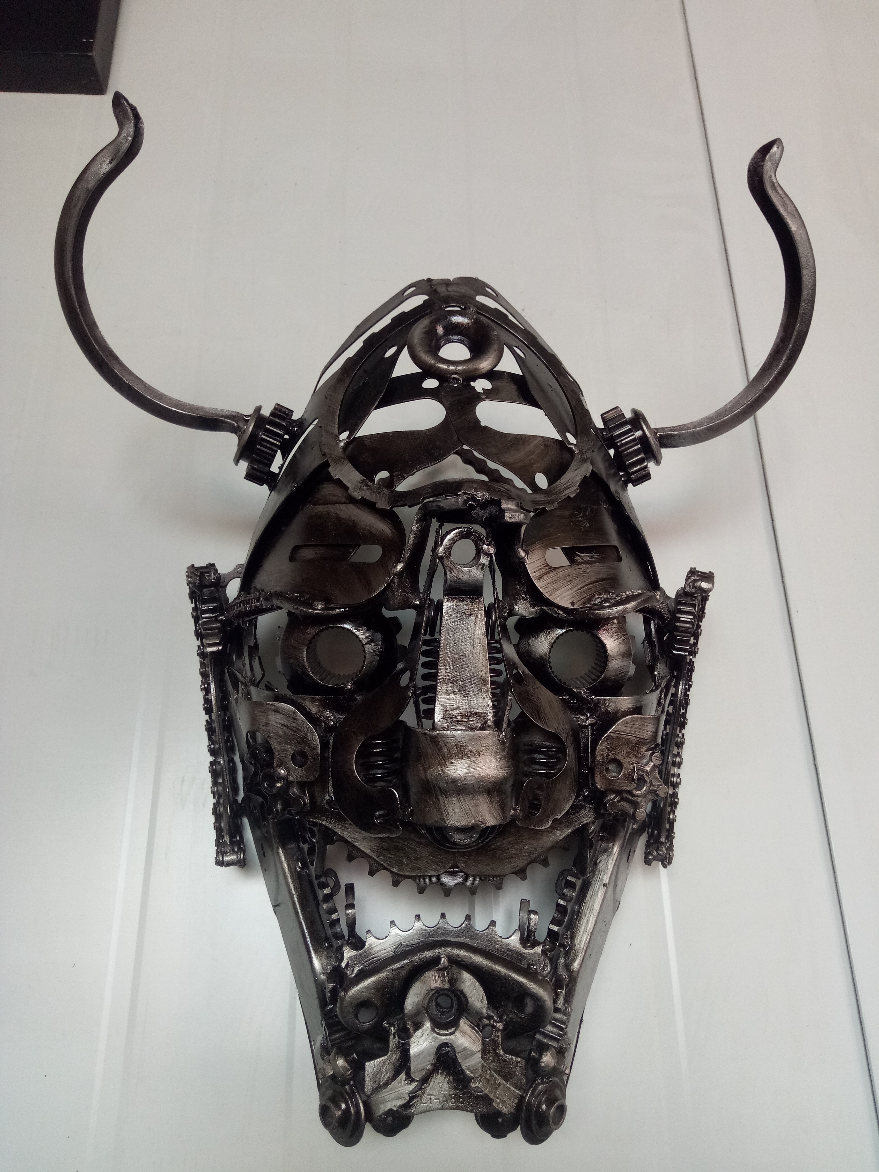 般若 铁艺雕塑重金属朋克风|手工艺|工艺品设计|zhinanzhen - 原创