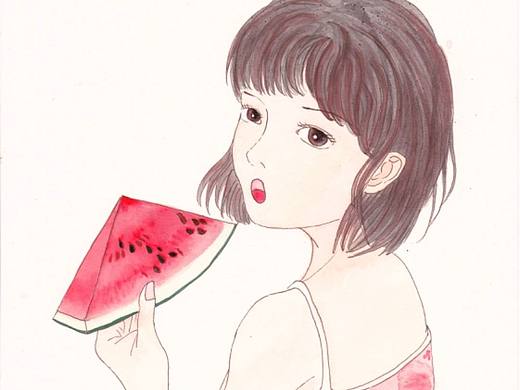夏天就是要吃西瓜
