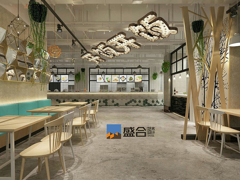 重庆开饭开饭连锁简餐店面设计（图ZNjk5NDg4NDQ=） - 展陈设计 - 站酷设计师盛合设计原创素材 - 站酷ZCOOL