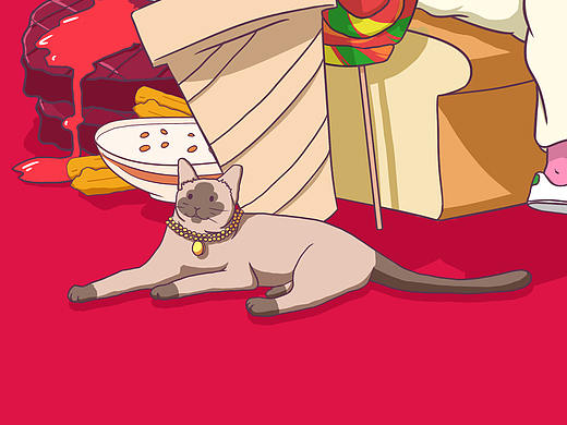 話不多說，我才是鐵王座的合法繼承者。（個人主頁-ZMzYwMjk5Mjg=） - 新銳潮流插畫 - 站酷設計師汪大喜喵原創(chuàng)素材 - 站酷ZCOOL