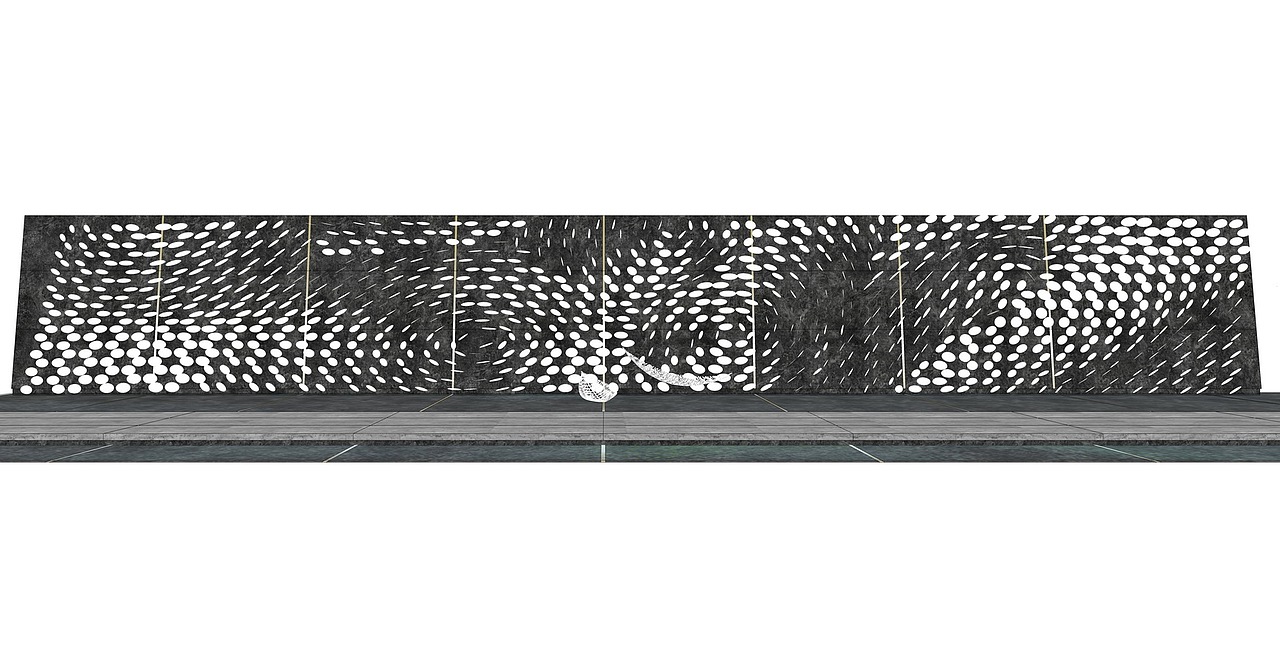 景墙SU模型下载（图ZMjc4NDE5NTY0） - 景观设计 - 站酷设计师素模网原创素材 - 站酷ZCOOL