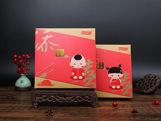 诞生喜饼 诞生礼 包装设计