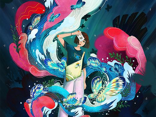 拍照女孩（個(gè)人主頁-ZNTQxNDU1OTY=） - 創(chuàng)作習(xí)作 - 站酷設(shè)計(jì)師彭顯顯原創(chuàng)素材 - 站酷ZCOOL