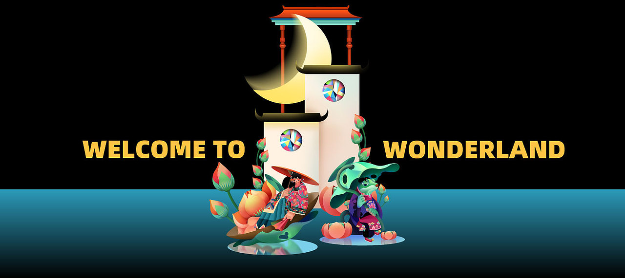 【四時幻境】之夏（图ZMjYwNDQxNDky） - 创作习作 - 站酷设计师乙亥冬初九原创素材 - 站酷ZCOOL