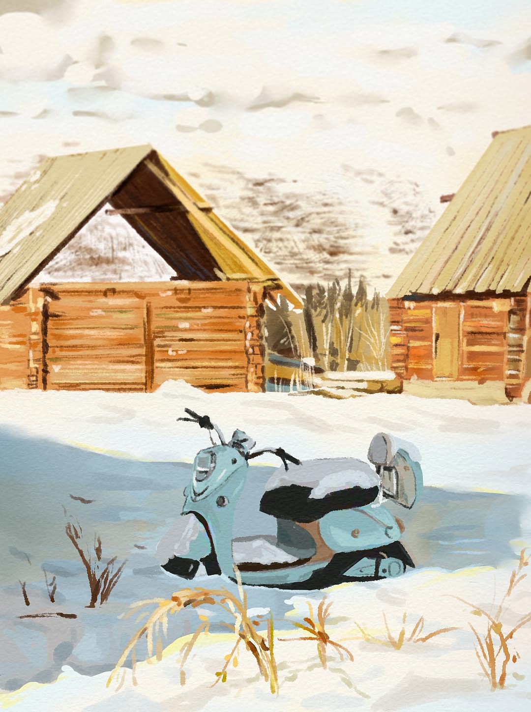 60天色彩速涂練習|1~20（圖ZMjc5ODExMTgw） - 創(chuàng)作習作 - 站酷設計師丹琦原創(chuàng)素材 - 站酷ZCOOL