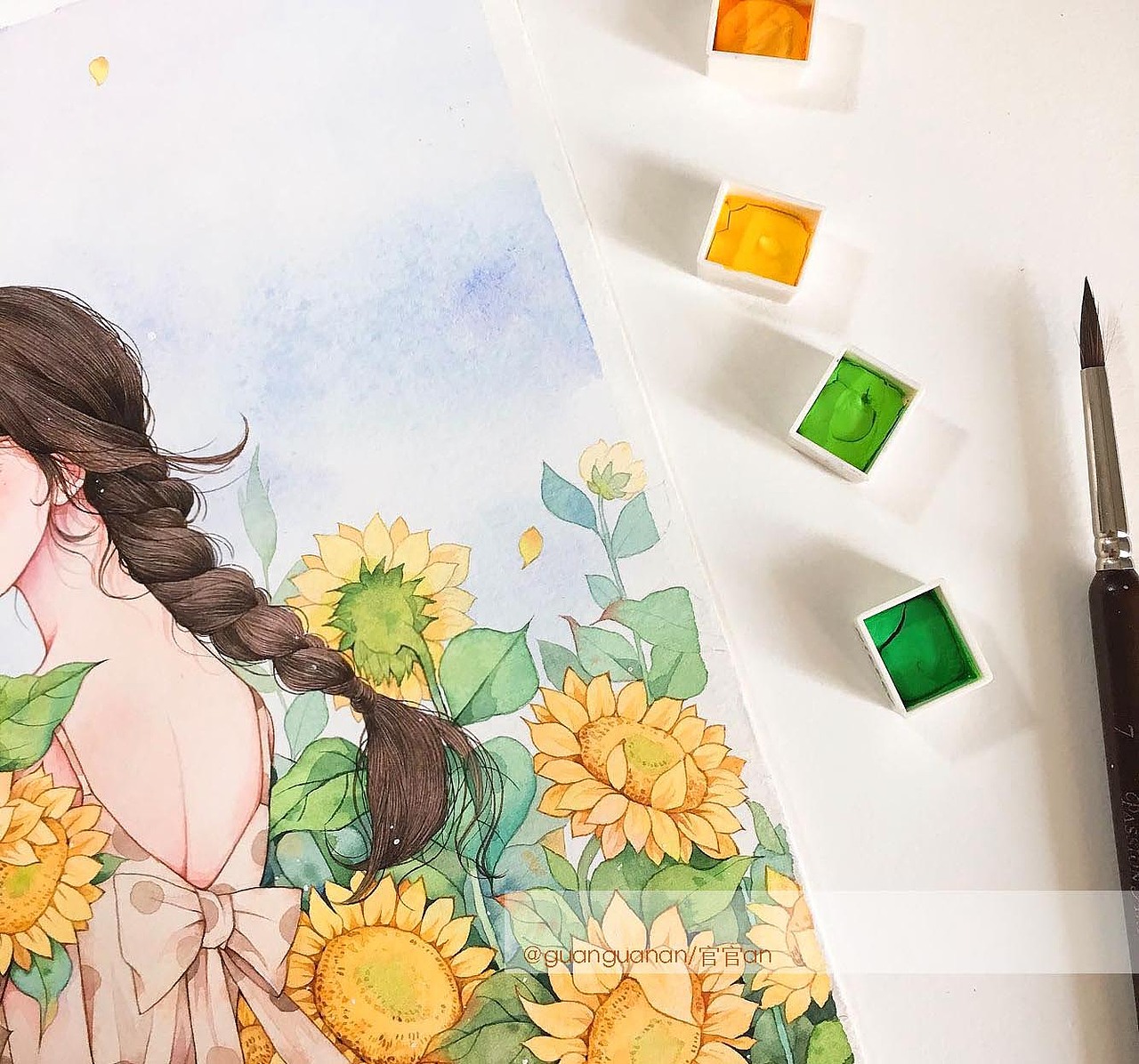 夏末时光（图ZMTczOTM1MDM2） - 创作习作 - 站酷设计师官官an原创素材 - 站酷ZCOOL