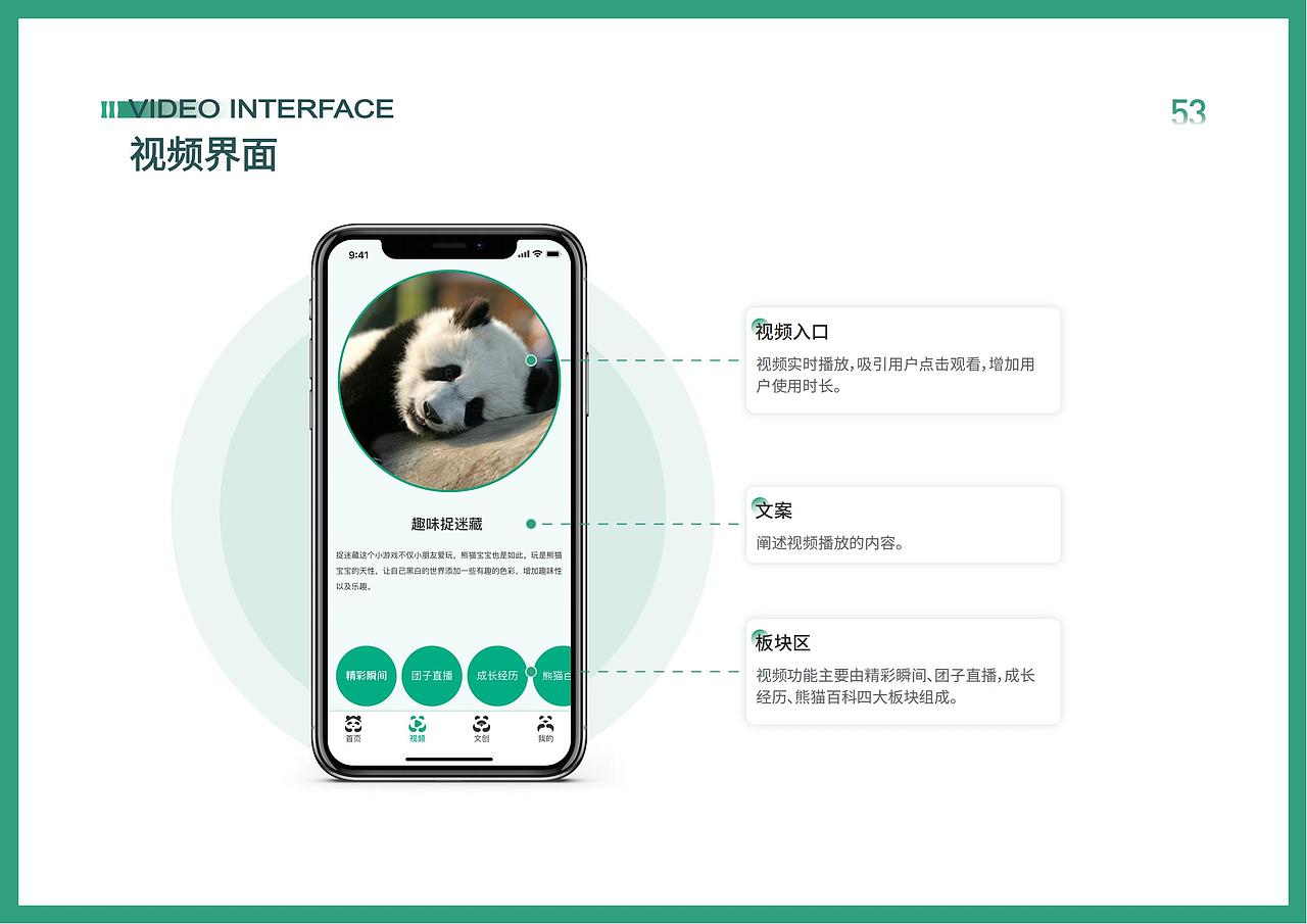 成都大熊猫繁育研究基地服务系统视觉设计