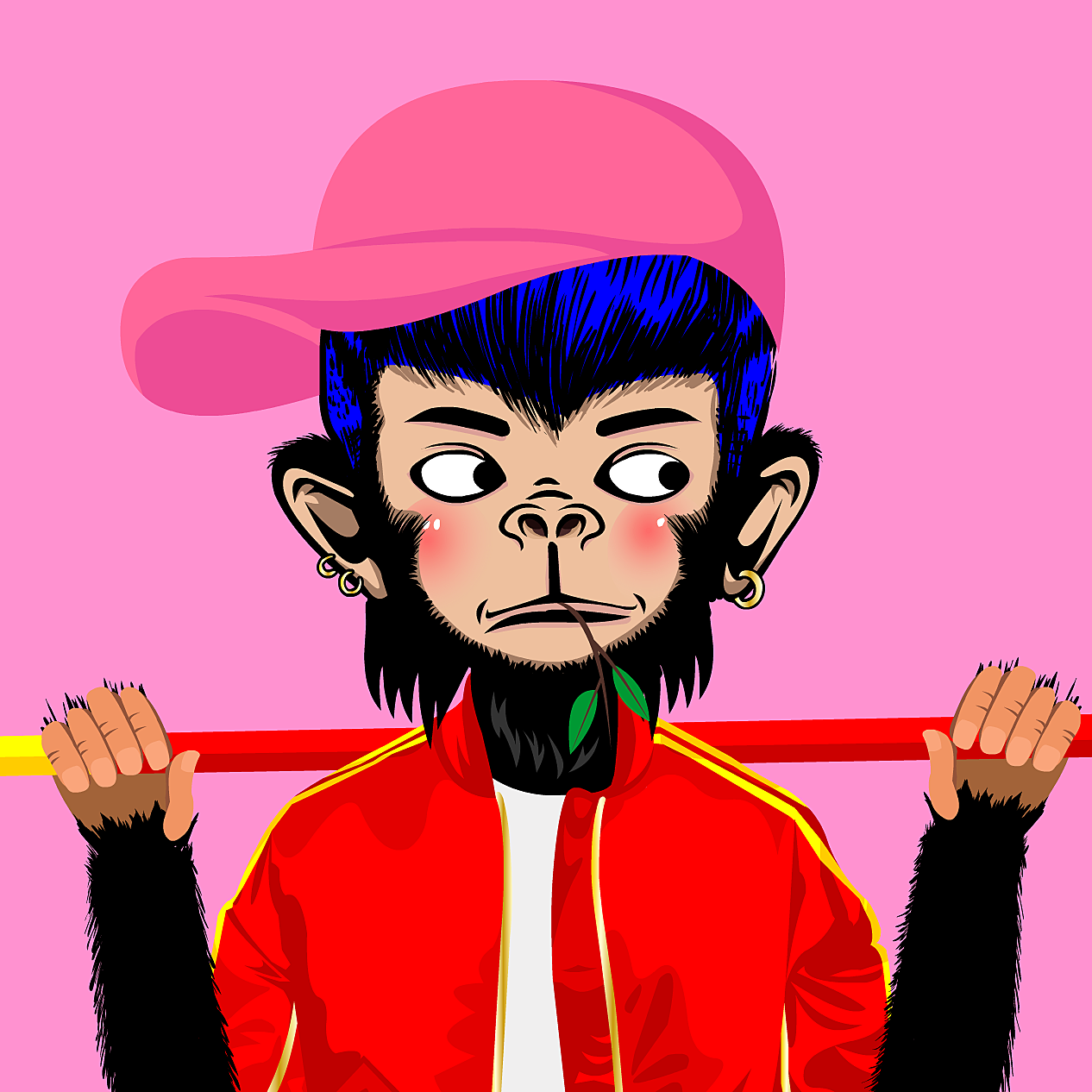 YU YIMING - 动物篮球队-猴子