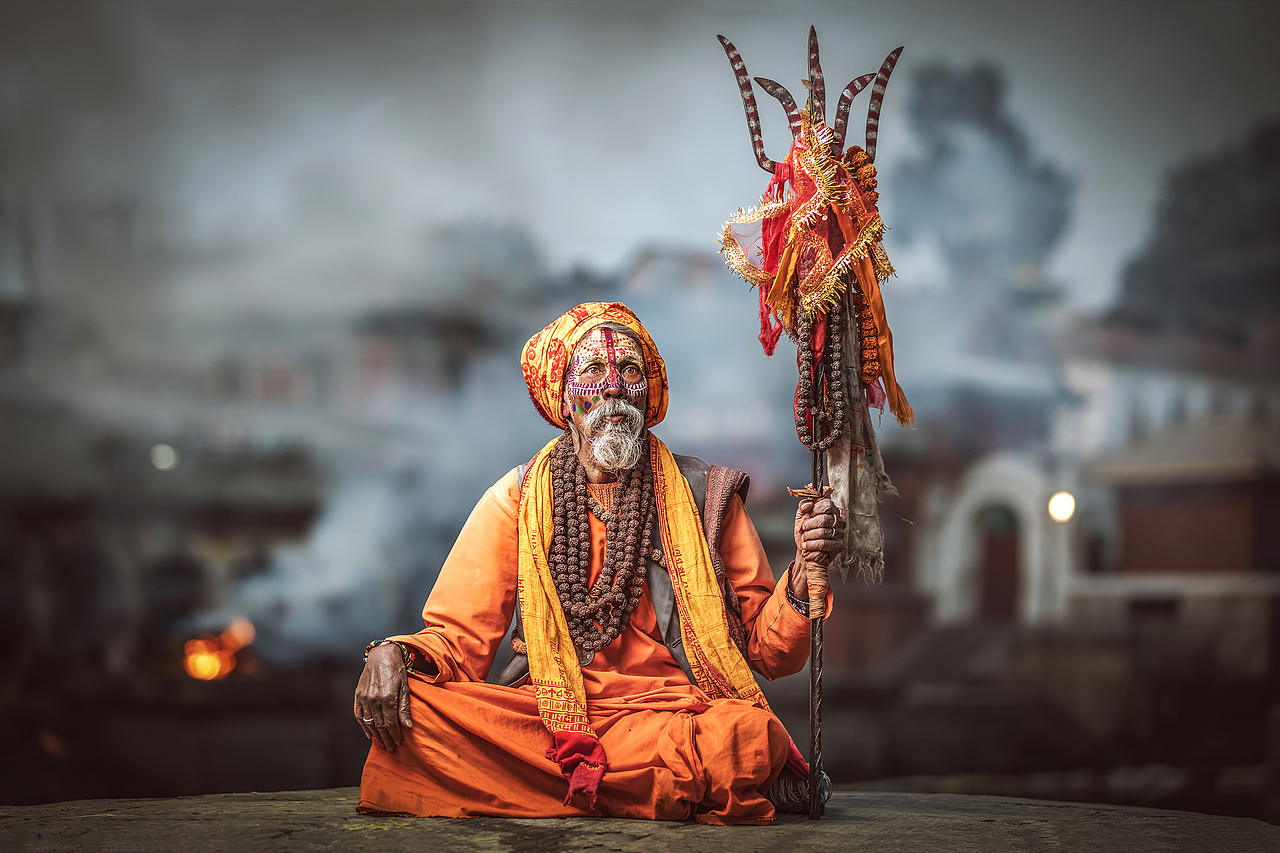 那神庙,位于巴格马蒂河沿岸的帕斯帕提神庙是尼泊尔最大的印度教神庙