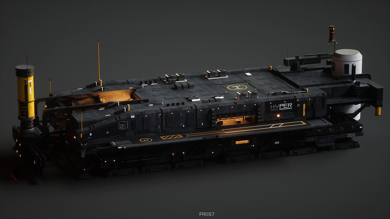 明日方舟罗德岛建模