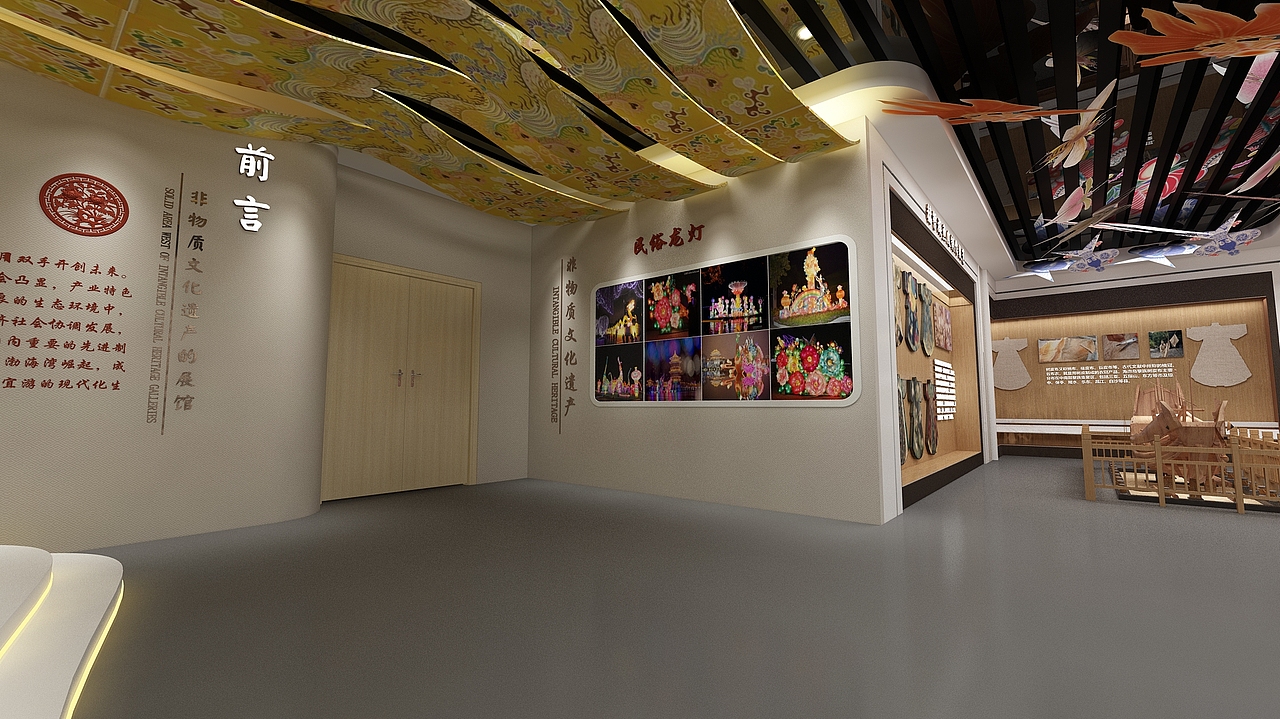 非遗展馆（图ZMjg2MDQwNzg4） - 其他三维 - 站酷设计师艺泽设计工作室原创素材 - 站酷ZCOOL
