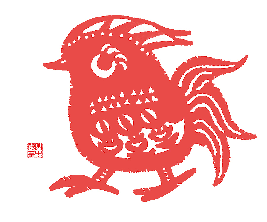 鸡年大吉（图ZNjkyODk1MTI=） - 像素画 - 站酷设计师Asch修原创素材 - 站酷ZCOOL