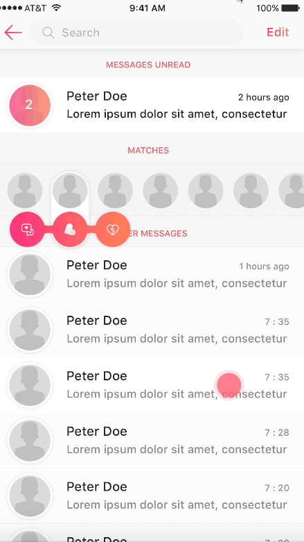 滑动删除动效设计（图ZOTI1NDA0NDA=） - 动效设计 - 站酷设计师小晓乐原创素材 - 站酷ZCOOL