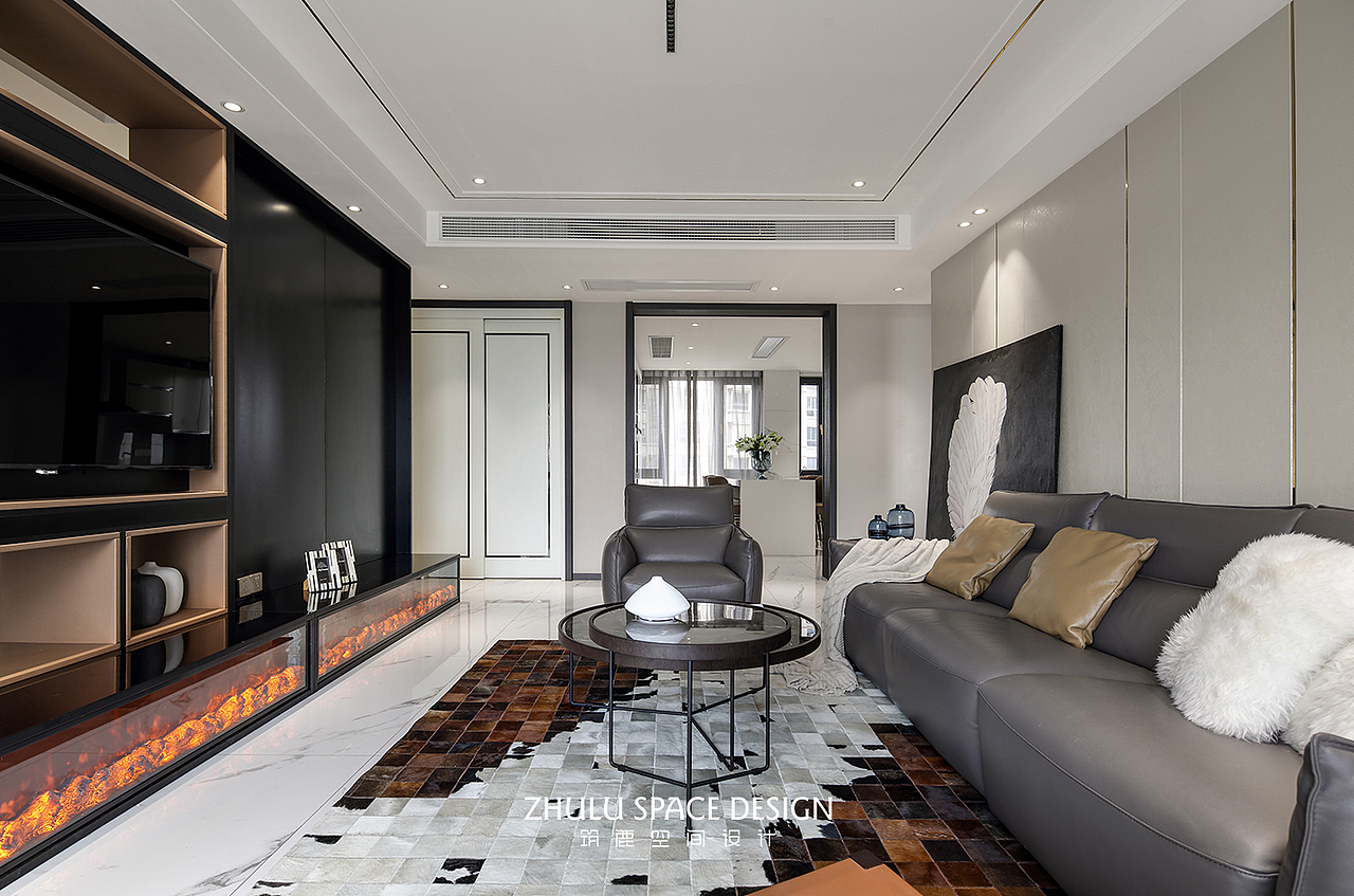 筑鹿空间设计家装实景案例 / 轻奢不是说说而已！（图ZMTM3NTkzNzI0） - 家装设计 - 站酷设计师筑鹿空间DESIGN原创素材 - 站酷ZCOOL