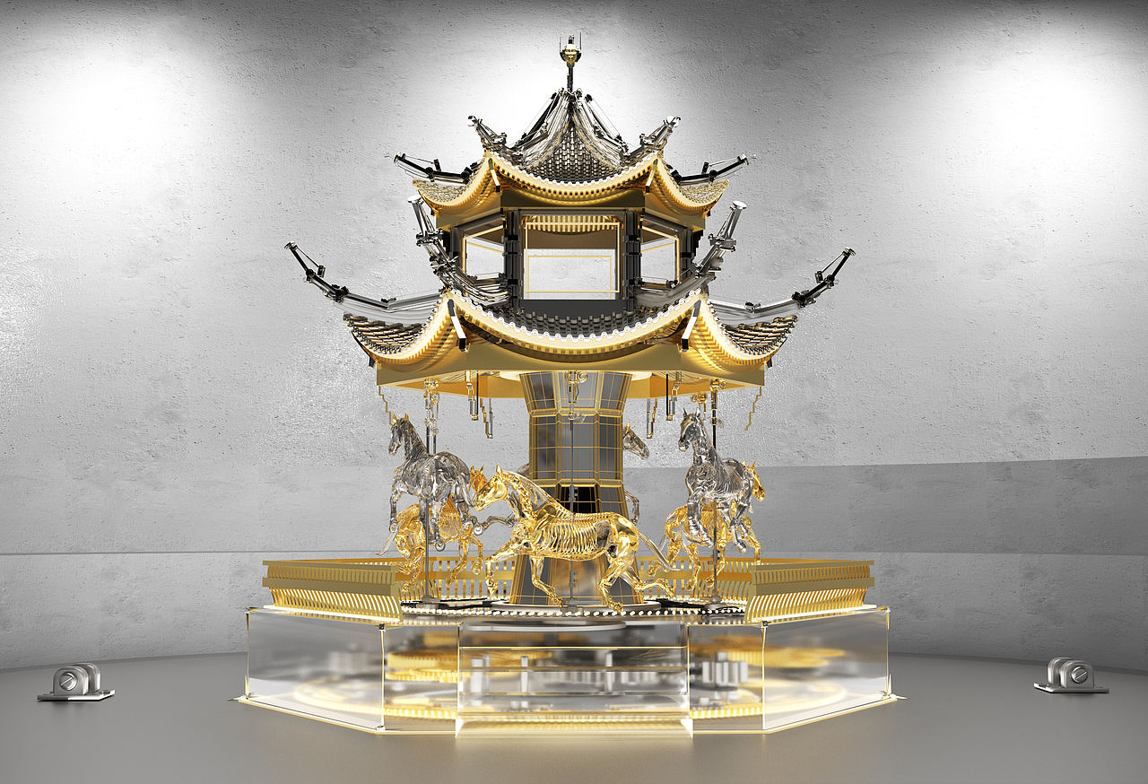 机械木马亭（图ZMjU4Njk2MjUy） - 实验艺术 - 站酷设计师AsaAnemone原创素材 - 站酷ZCOOL
