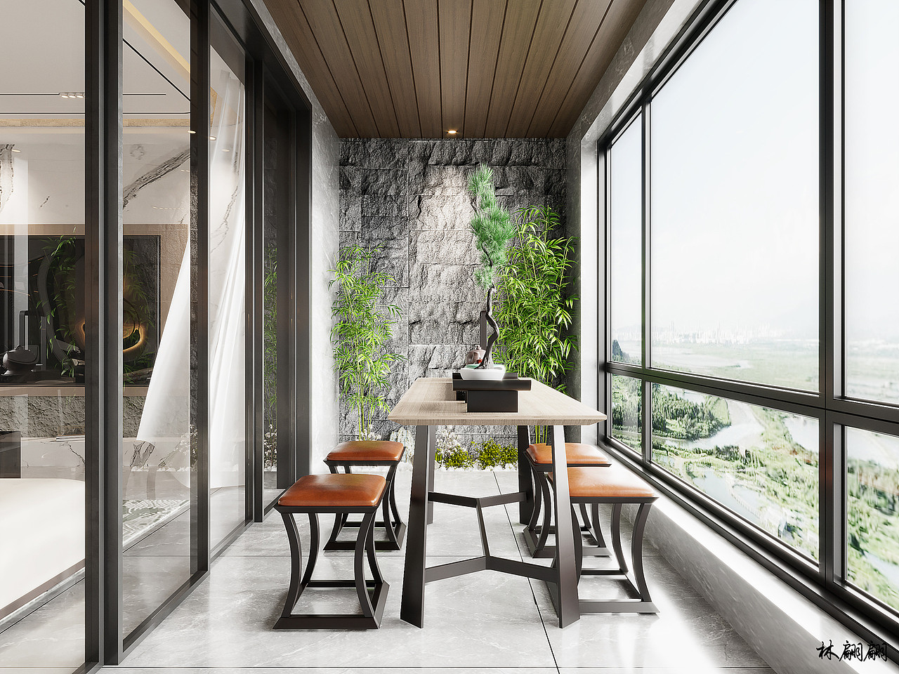 轻奢新中式,优雅韵味提炼东方禅意