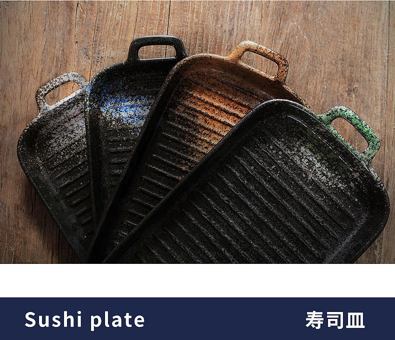 厨房日用陶瓷日式复古烤盘 × 静物拍摄 | 电商产品摄影