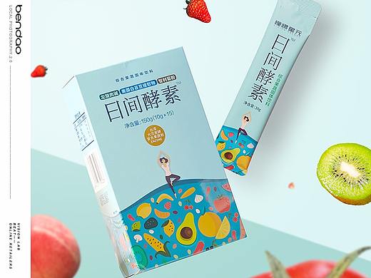 本道视觉xBENDO酵素果蔬粉饮料果汁摄影