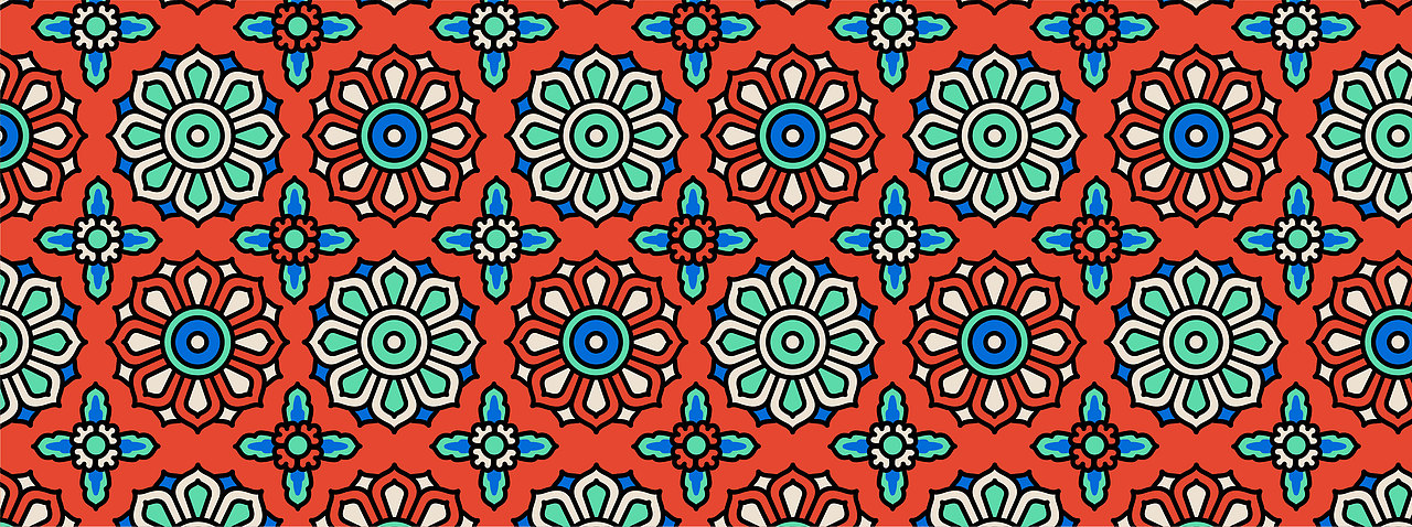 敦煌—众生万象（图ZMjU4NDg0NzY4） - 图案 - 站酷设计师陈乐哎原创素材 - 站酷ZCOOL