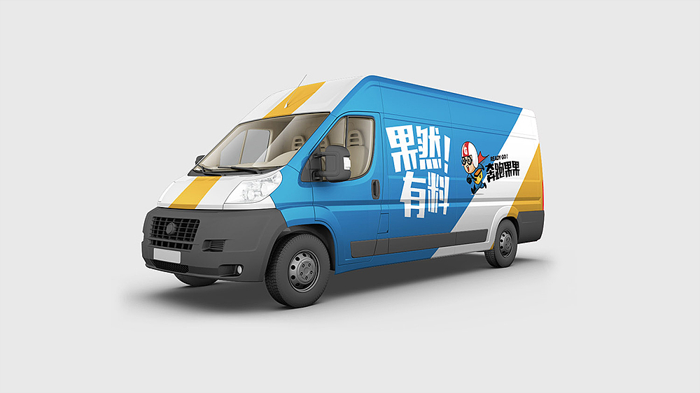 奔跑果果logo设计