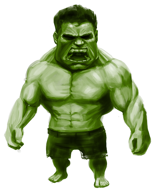 【原创】复仇者联盟q版-绿巨人暴打洛基