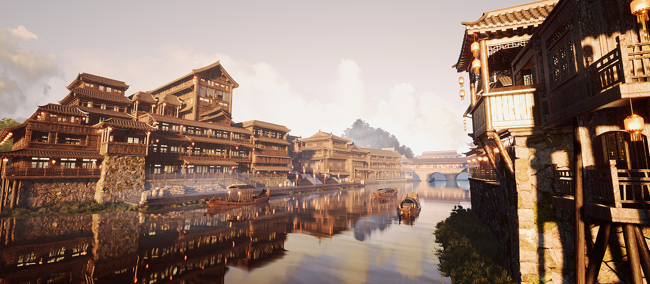 UE4古风场景（图ZMjEyODcyNjIw） - 动画/影视 - 站酷设计师这个道友原创素材 - 站酷ZCOOL