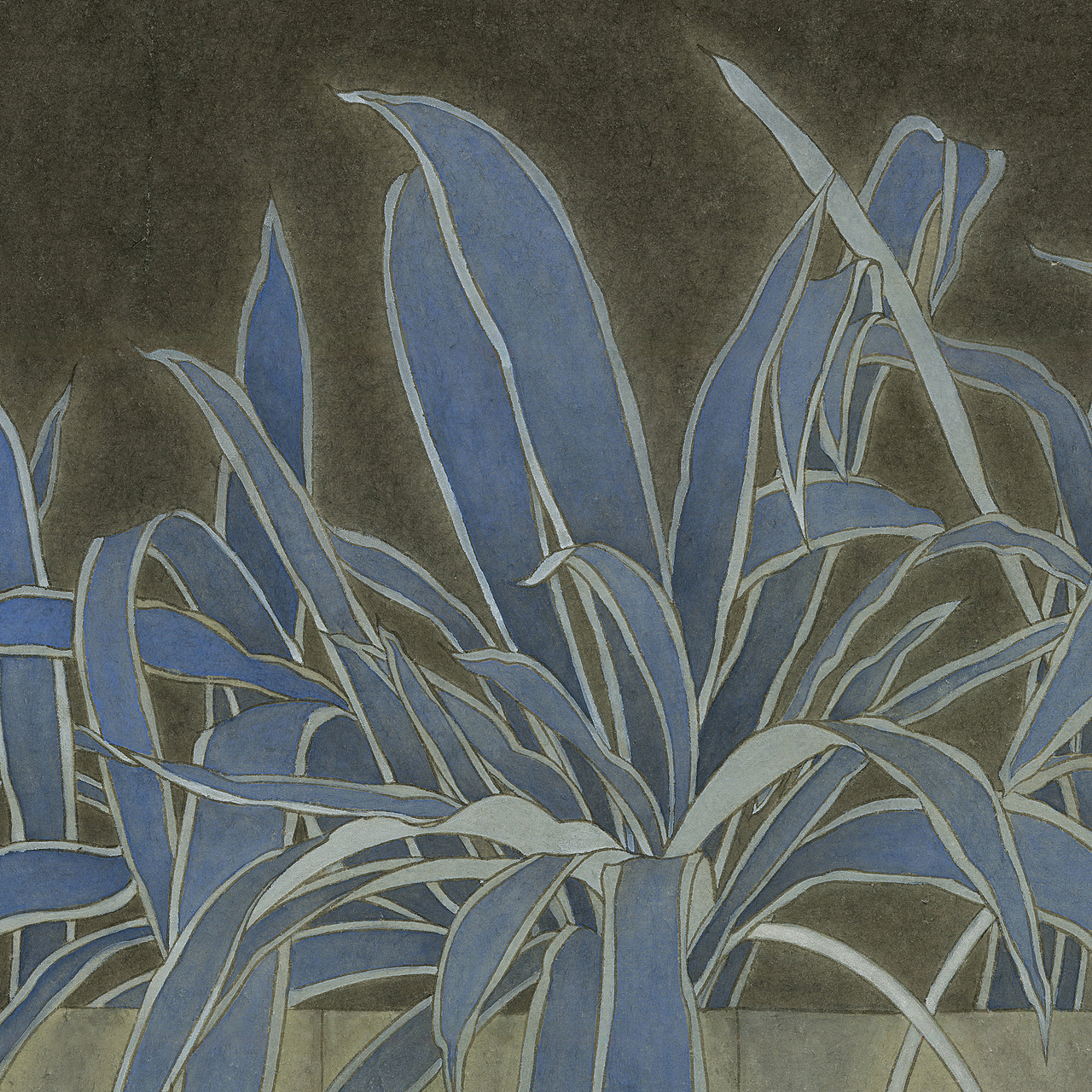 工笔国画《漫步》（图ZMjY3NTM2MDg4） - 艺术插画 - 站酷设计师左边又又原创素材 - 站酷ZCOOL