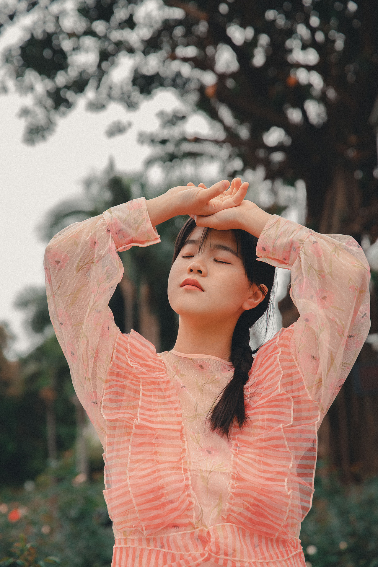 环境人像 花海复古写真日系胶片模拟作品