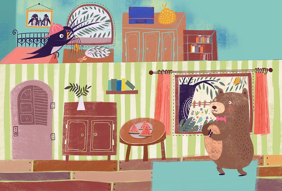 我们的家小绘本