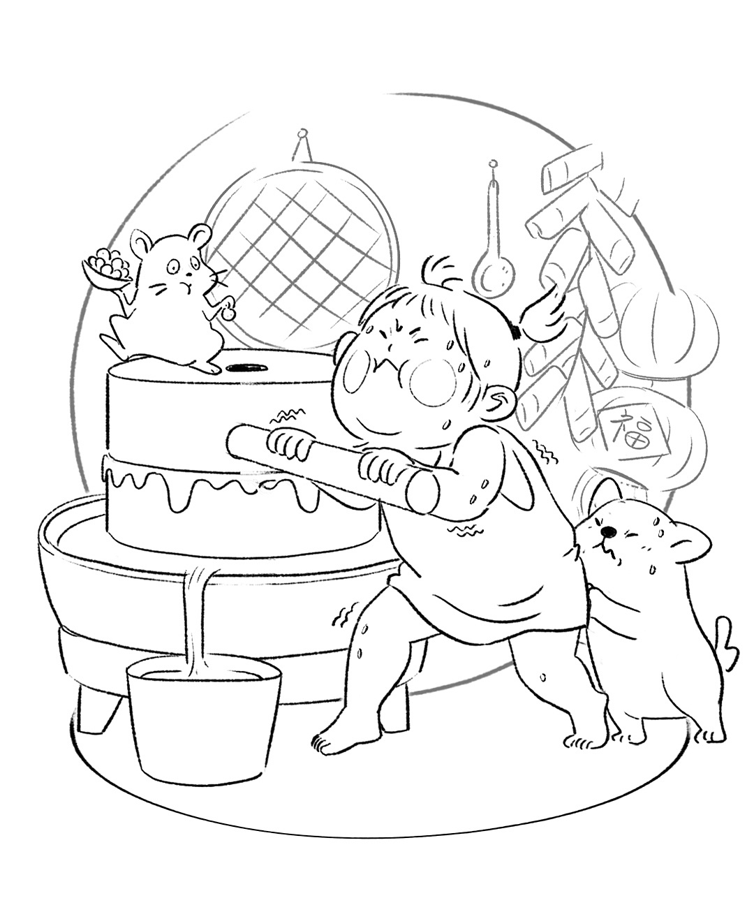 京东健康美术|插画|商业插画|叫熊呀 - 原创作品 - 站酷 (zcool)