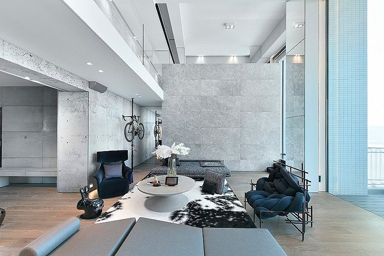 贵阳高端装修，高级复式住宅现代简约风格装修设计案例（图ZMTI1MTIwMTcy） - 家装设计 - 站酷设计师贵阳别墅装修设计原创素材 - 站酷ZCOOL