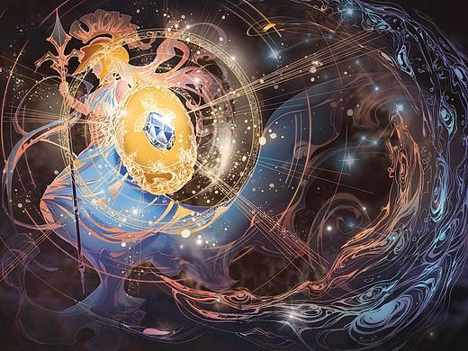 YNM“星”系列美妆品牌插画设计第二弹