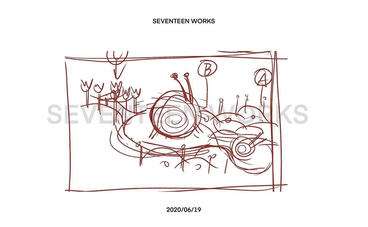 格林童话儿童乐园ip场景概念设计草图