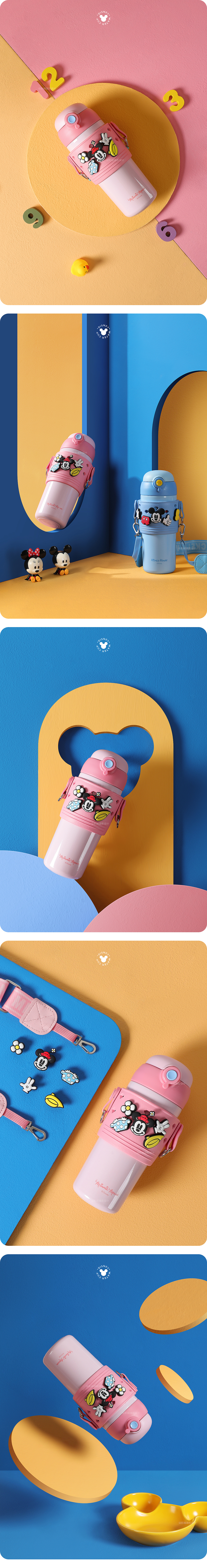迪士尼儿童水杯 x 详情页