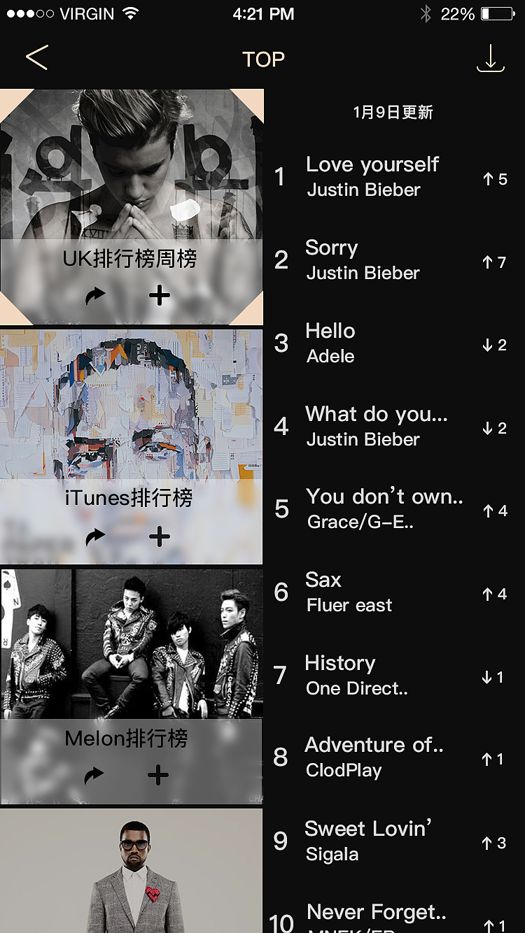 Miracle音乐APP界面设计（个人修改版）（图ZNDAzMTY4OTY=） - APP界面 - 站酷设计师BlankSpace93原创素材 - 站酷ZCOOL