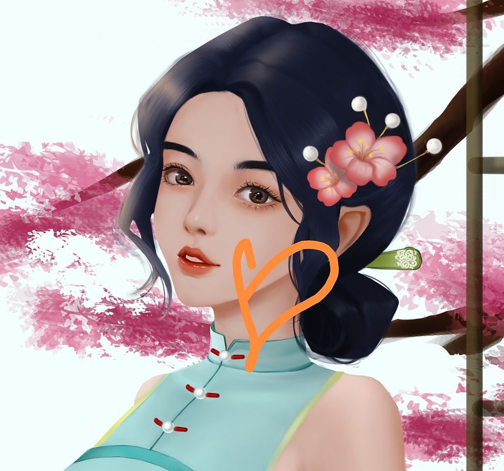 厚涂少女头像集（图ZMzM1MzUzNzY4） - 商业插画 - 站酷设计师森蘭原创素材 - 站酷ZCOOL