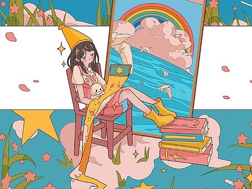 复古色系的少女心