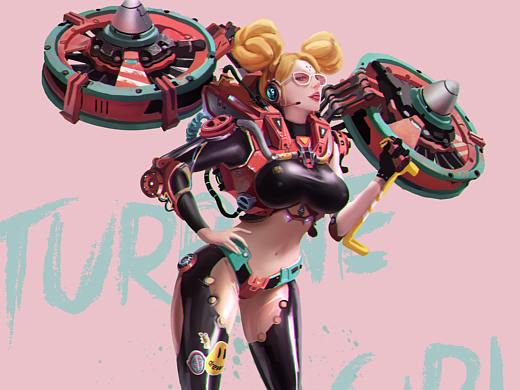 TURBINE  GIRL