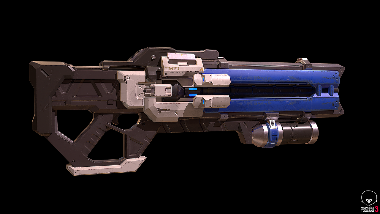 枪|三维|机械/交通|wlelgua_原创作品-站酷zcool