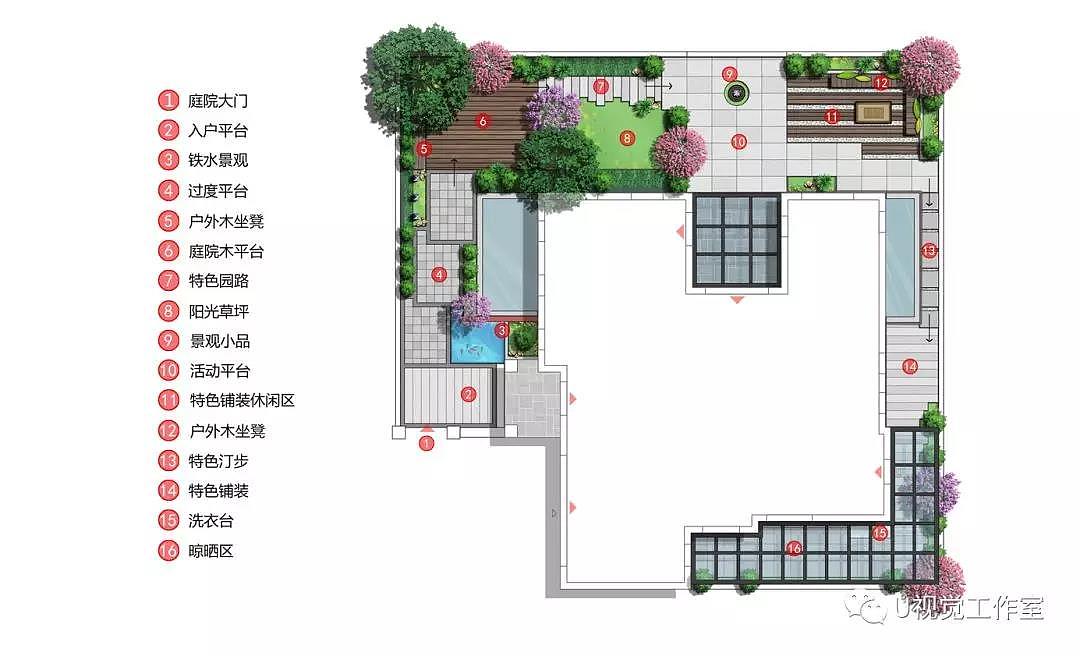 别墅花园设计（图ZMjA5MjU2NjYw） - 景观设计 - 站酷设计师Z34351419原创素材 - 站酷ZCOOL