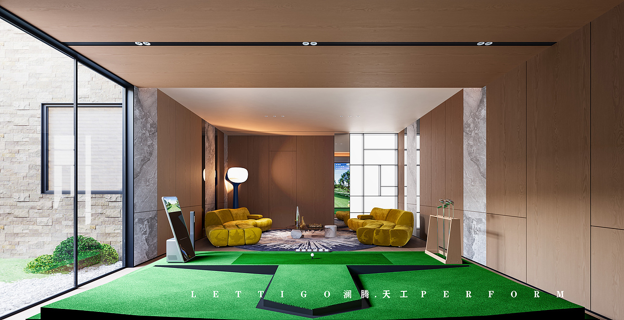 豪华超大别墅轻奢风格（图ZMzgxNjQ4ODg4） - 家装设计 - 站酷设计师澜腾天工表现李工原创素材 - 站酷ZCOOL