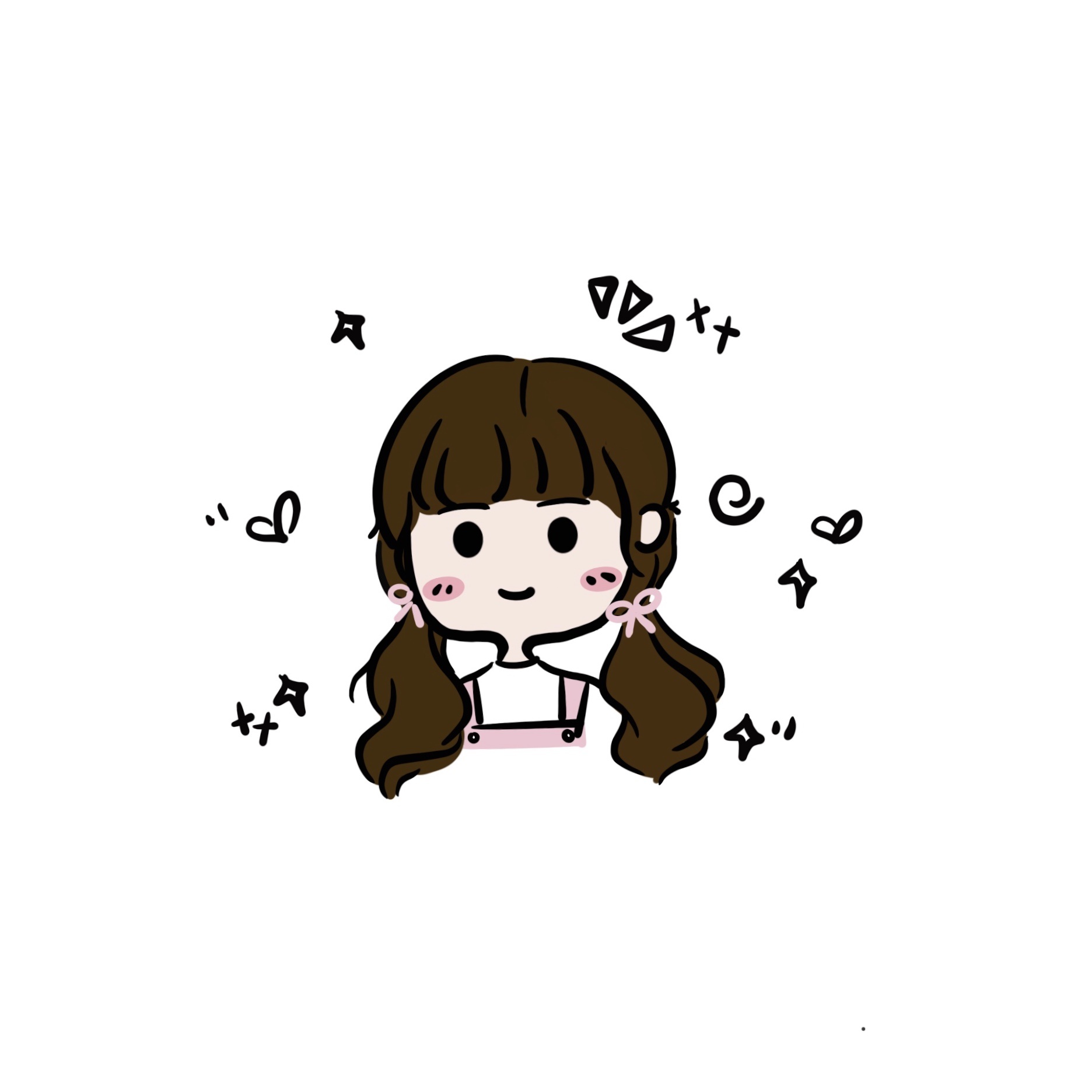 手绘q版头像|插画|艺术插画|lsnow - 原创作品 - 站酷 (zcool)