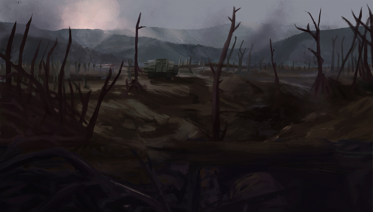 个人-场景原画练习（图ZMTE1NzA2NDA0） - 品牌 - 站酷设计师kingdengdeng原创素材 - 站酷ZCOOL