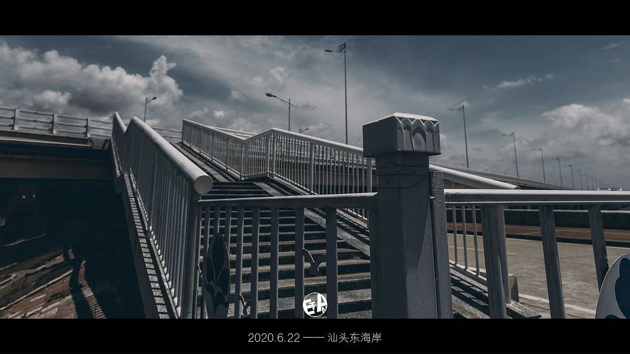 汕头东海岸网红桥拍摄