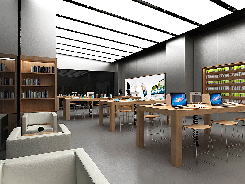 苹果专卖店（图ZNjQ5OTk4MzY=） - 展陈设计 - 站酷设计师疾亮切原创素材 - 站酷ZCOOL