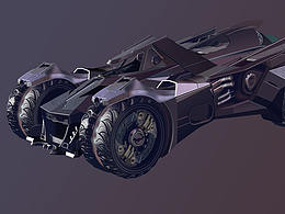 超寫實(shí)蝙蝠車