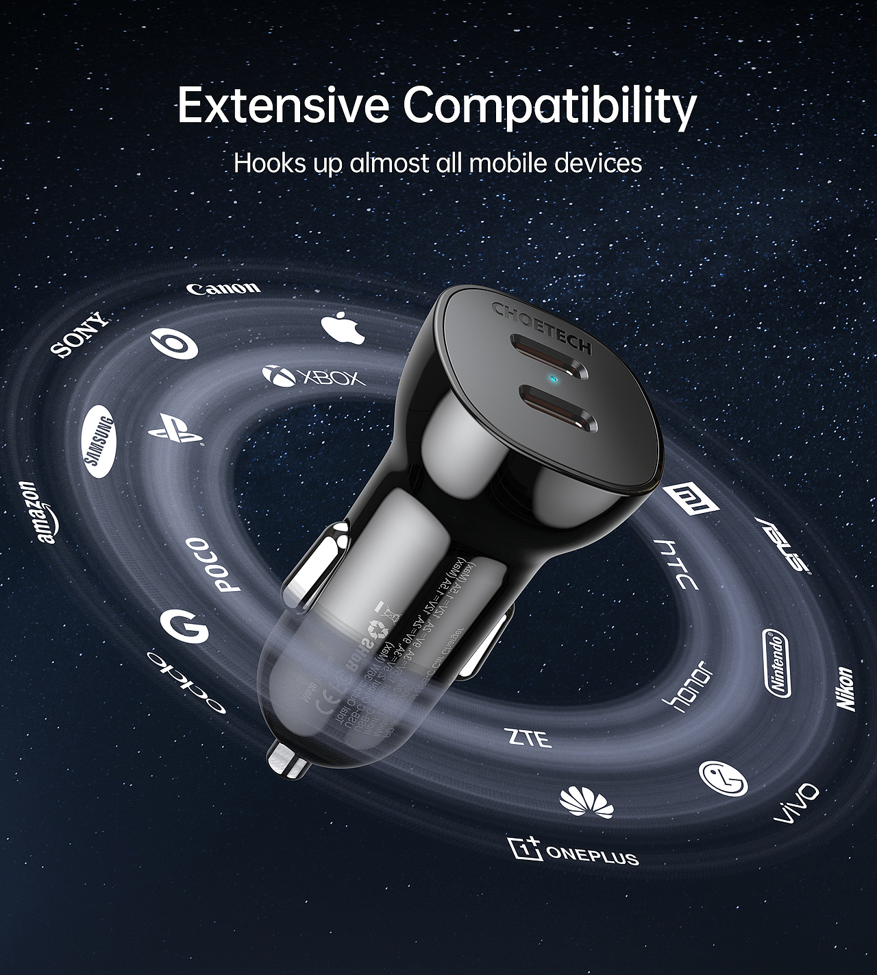 双C口 超级快充-车充（图ZMjQyNDkyMTQ0） - 品牌 - 站酷设计师Choetech原创素材 - 站酷ZCOOL