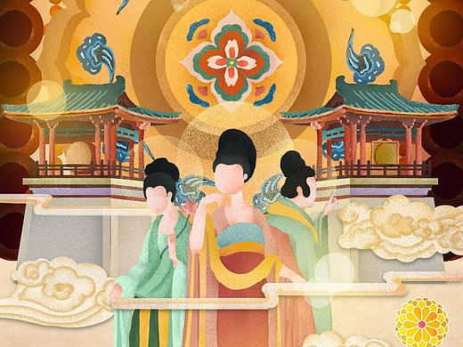 西安大唐西市 春节活动预热长图